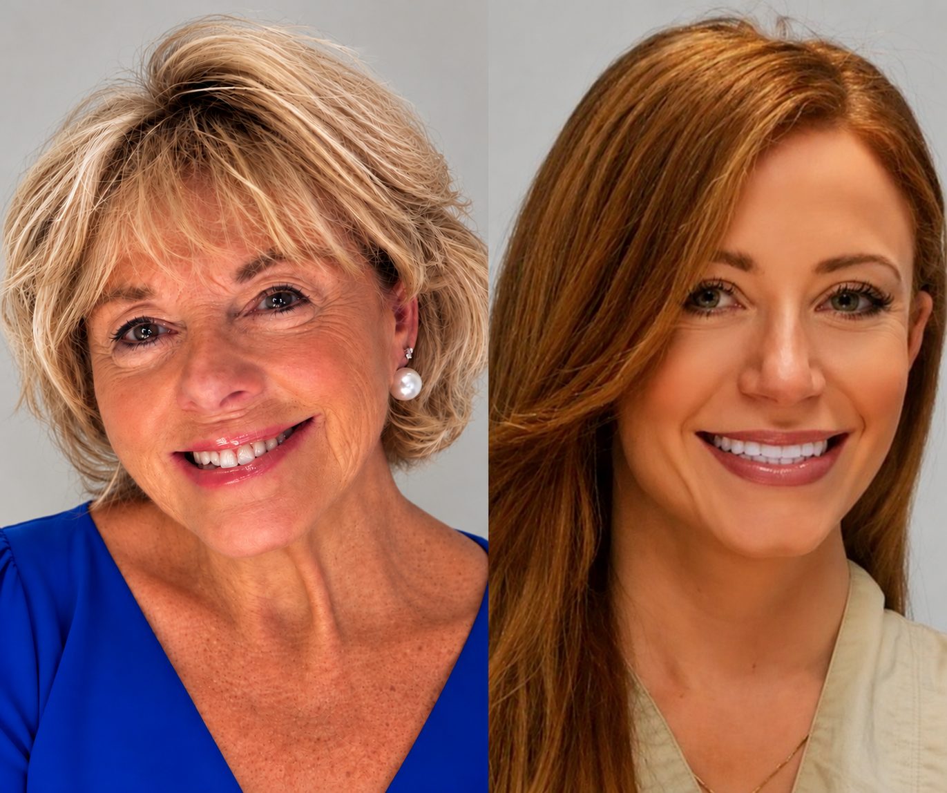 Polished Professional Portrait Diptych